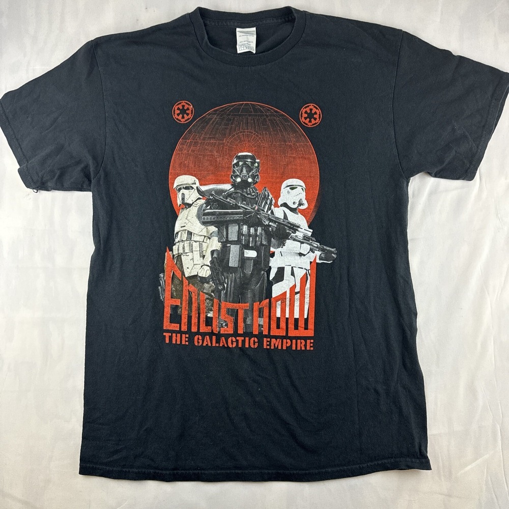VTG Star Wars Enlist Now The Galactic Empire Size L